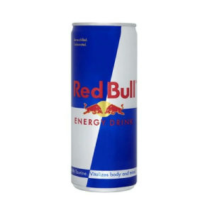 Meal card cover for: Red Bull