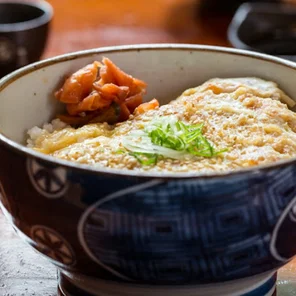 Meal card cover for: Katsu Don