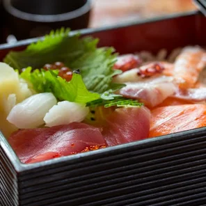 Meal card cover for: Chirashi Don