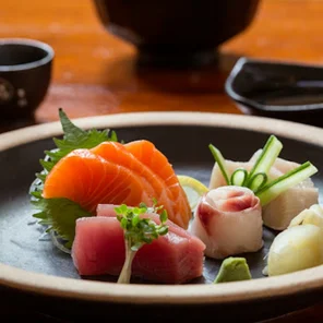 Meal card cover for: Jou Sashimi