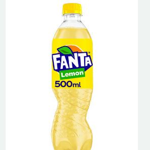 Meal card cover for: Fanta Lemon (Bottle)