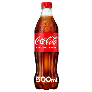 Meal card cover for: Coke (Bottle)