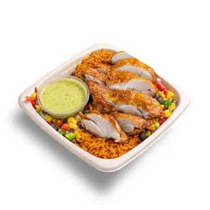 Meal card cover for: Regular Chicken Box