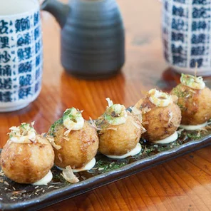 Meal card cover for: Takoyaki (5 Pieces)