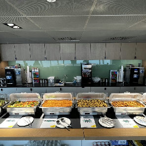 Meal card cover for: Bespoke catered buffet