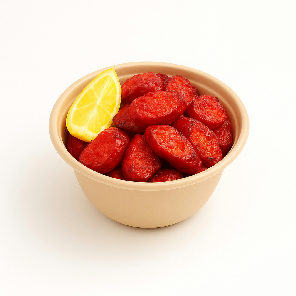 Meal card cover for: Chorizo bites with lemon