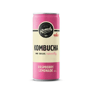 Meal card cover for: Kombucha Raspberry Lemonade