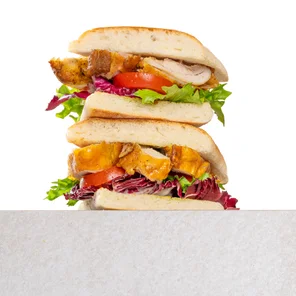Meal card cover for: Vegan supreme sandwich 100g