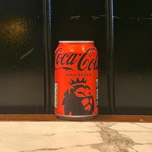 Meal card cover for: Diet Coke