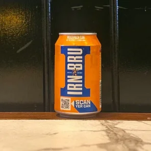 Meal card cover for: Iron-Bru
