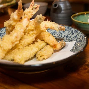 Meal card cover for: Tempura