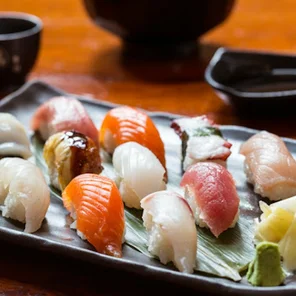 Meal card cover for: Tokujo Nigiri