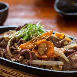 Meal card cover for: Bulgogi (HALAL)