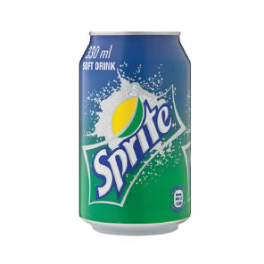 Meal card cover for: Sprite 330ml