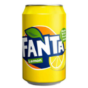 Meal card cover for: Fanta lemon 330ml