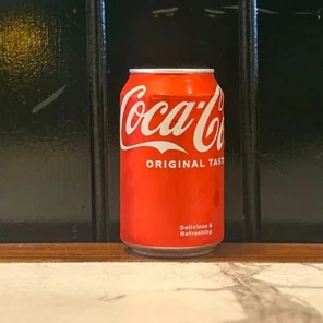 Meal card cover for: Coca Cola Can