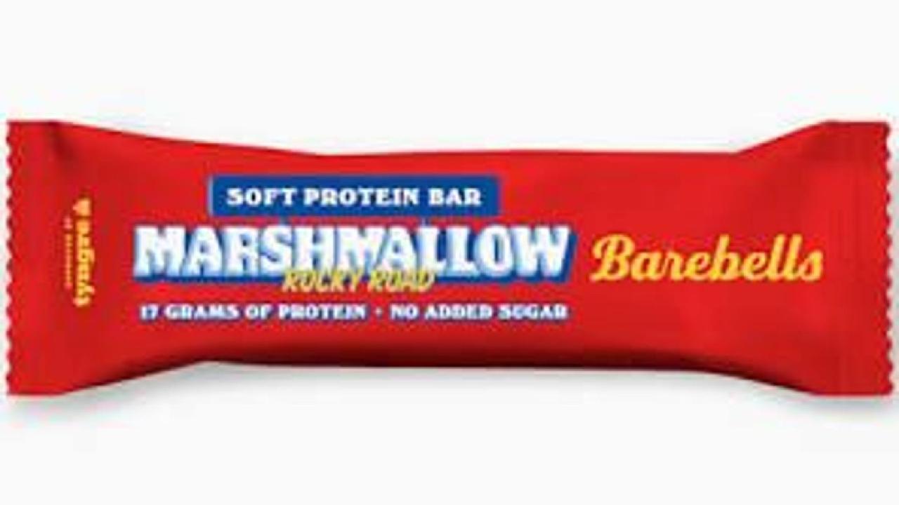 Meal card cover for: Snacks. Barebell Marshmallow Rocky Road