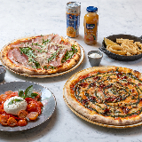 Meal card cover for: Pizza Deal for 2