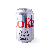 Meal card cover for: Diet Coke