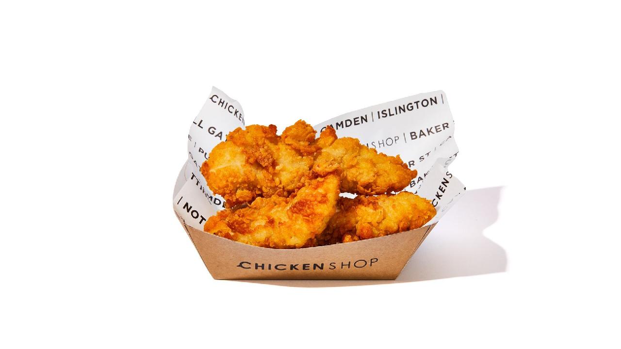 Meal card cover for: 3 Tenders