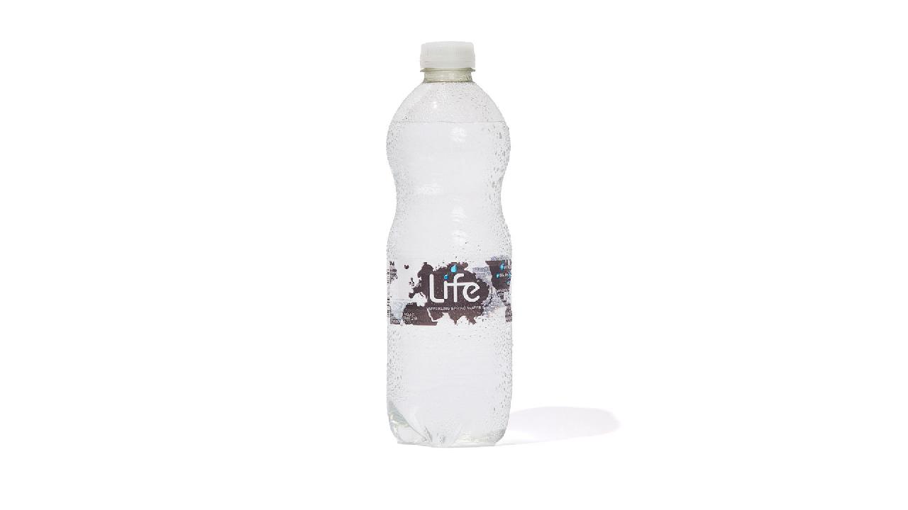 Meal card cover for: Life Water Sparkling