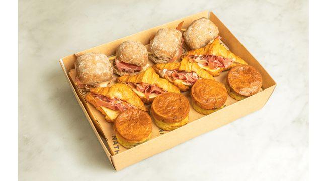 Meal card cover for: CAT Mini savoury selection platter CAT