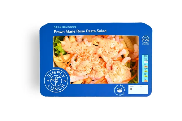 Meal card cover for: Prawn Marie Rose Pasta Salad