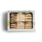Meal card cover for: Vegetarian Sandwich Platter 
24 quarters