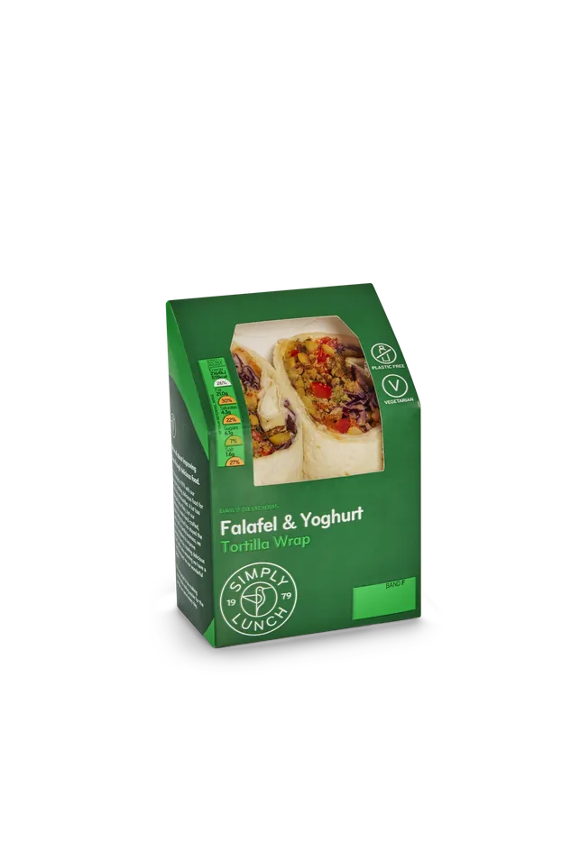 Meal card cover for: Falafel & Yoghurt