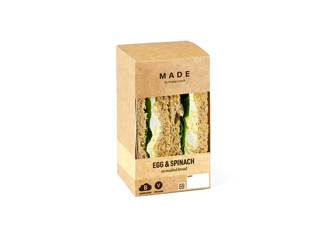Meal card cover for: Egg & Spinach