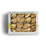 Meal card cover for: Meat & Veg Baguette Platter  
24 quarters