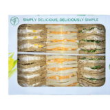 Meal card cover for: Chicken Sandwich Platter
24 quarters