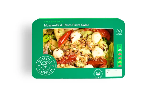 Meal card cover for: Mozzarella & Pesto Salad