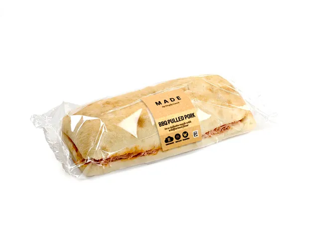 Meal card cover for: BBQ Pork Ciabatta