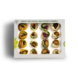Meal card cover for: Vegan Wrap Platter 
16 pieces