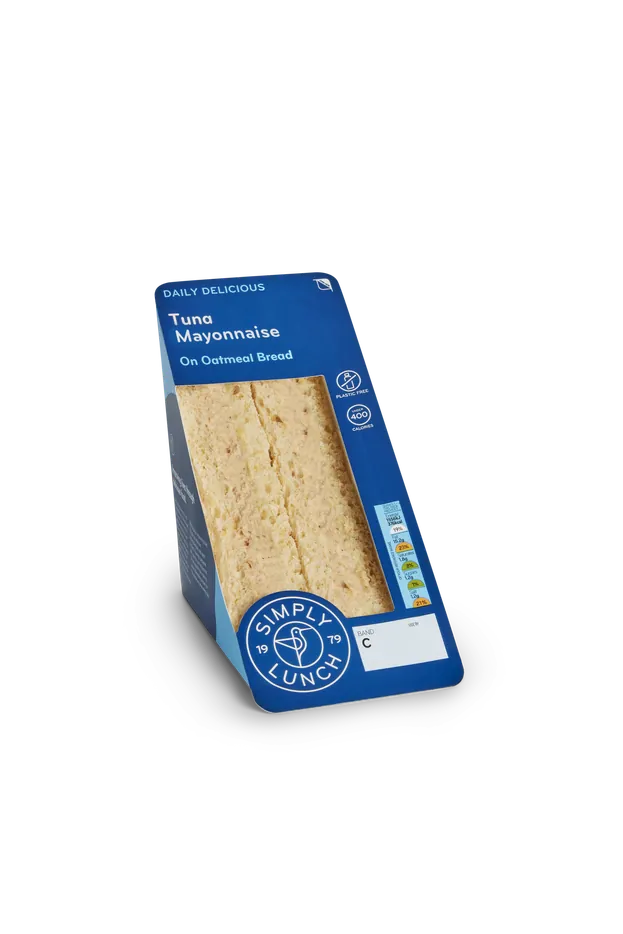 Meal card cover for: Tuna Mayonnaise