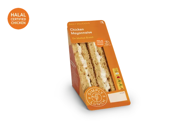 Meal card cover for: Chicken Mayonnaise