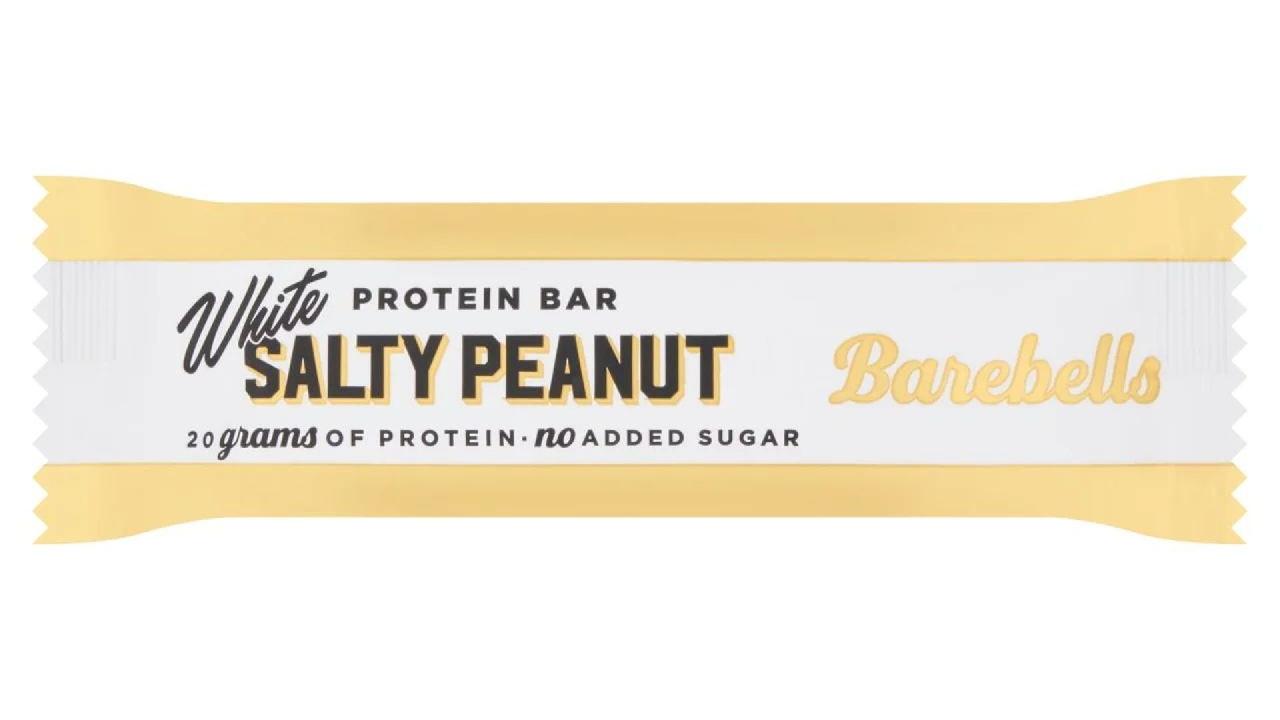 Meal card cover for: Snacks. Barebell White Salty Peanut