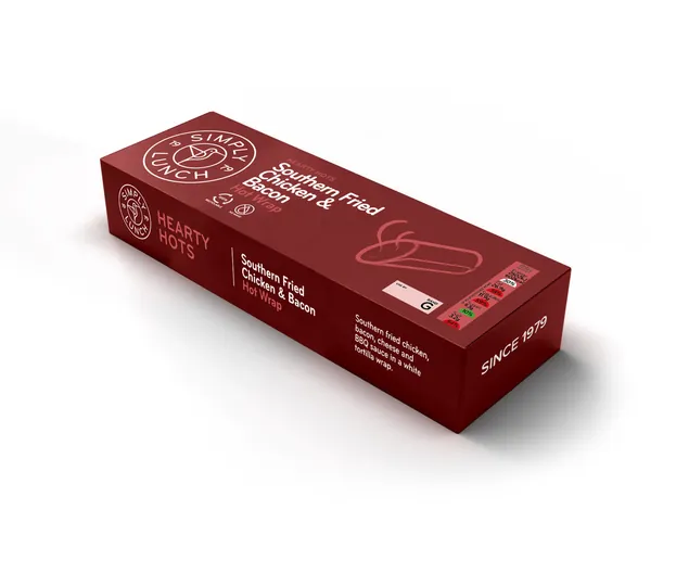 Meal card cover for: Southern Fried Chicken & Bacon Hot Wrap