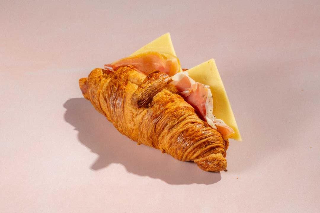 Meal card cover for: CAT Prosciutto + cheese croissant CAT