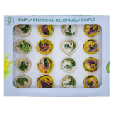 Meal card cover for: Mixed Tortilla Wrap Platter 
16 pieces