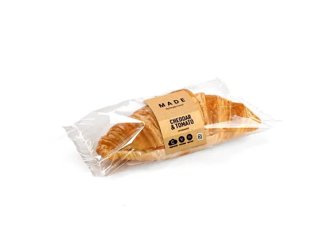 Meal card cover for: Cheddar Cheese & Tomato Croissant