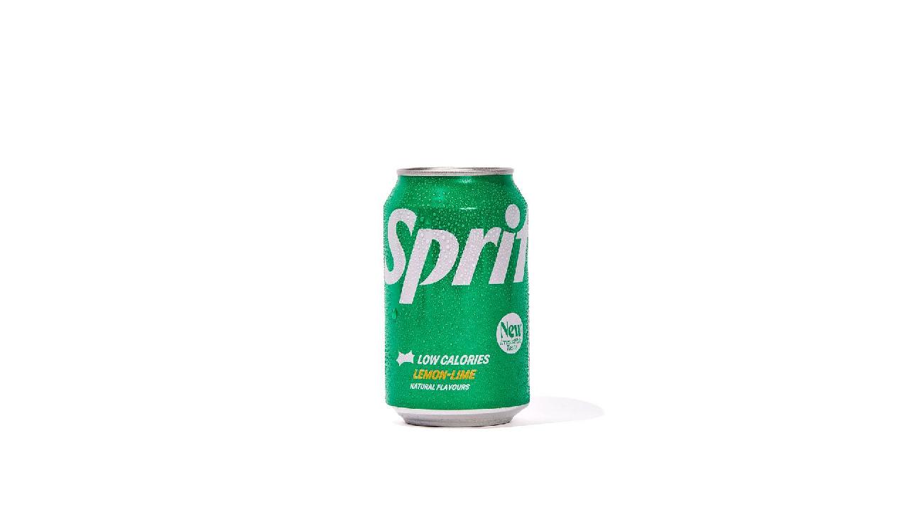 Meal card cover for: Sprite Can