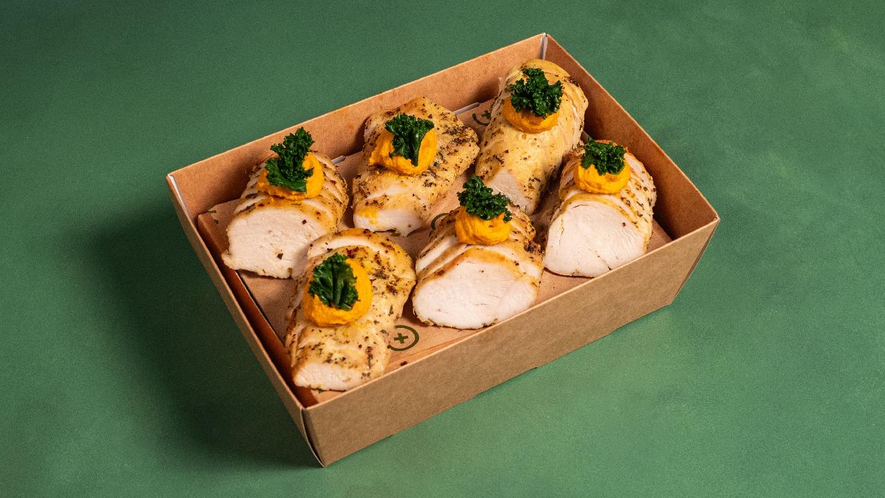 Meal card cover for: CAT Lemon + herbs chicken CAT
