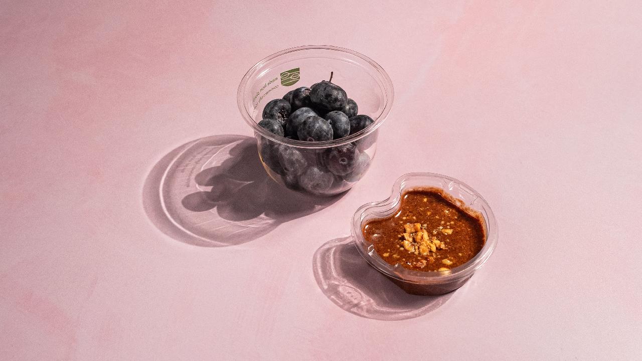 Meal card cover for: CAT Blueberry + hazelnut butter CAT