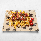 Meal card cover for: Fries and Spicy Chorizo