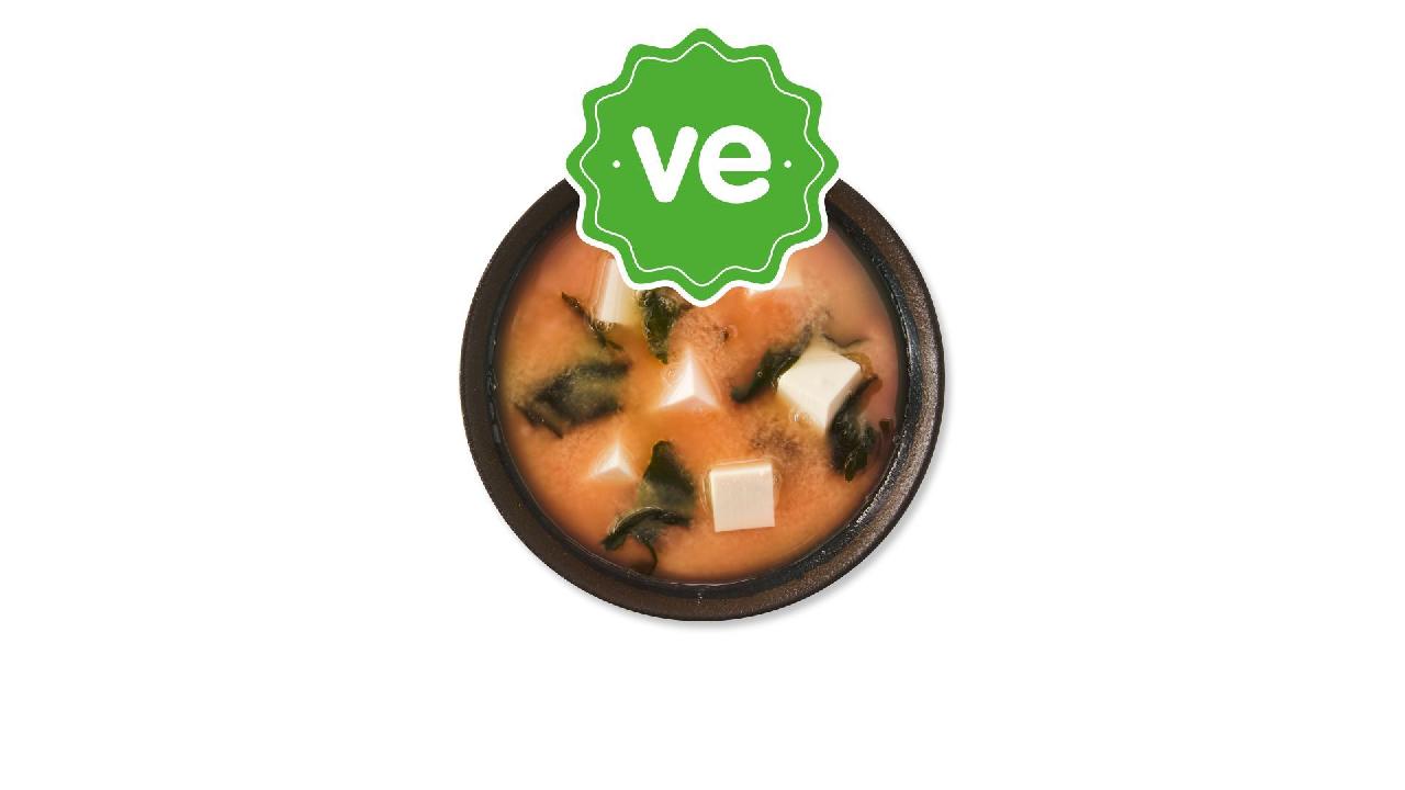 Meal card cover for: spicy miso soup