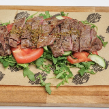 Meal card cover for: Steak Salad
