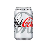 Meal card cover for: Coca-Cola Diet