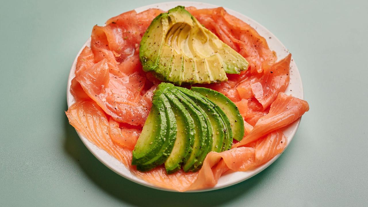 Meal card cover for: Smoked Salmon and Avocado